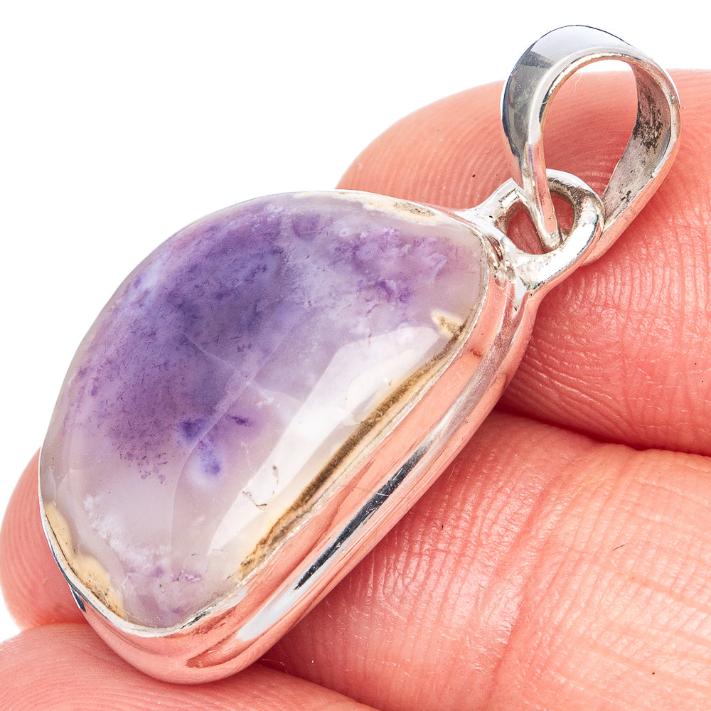 Rare Cacoxenite Pendant 1 1/4" (925 Sterling Silver) P41309