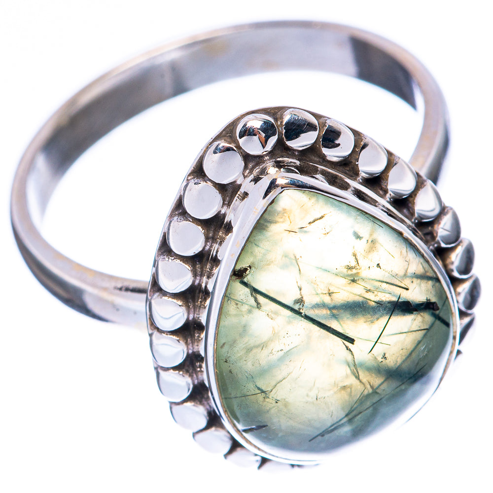Prehnite Ring Size 9.75 (925 Sterling Silver) R1945