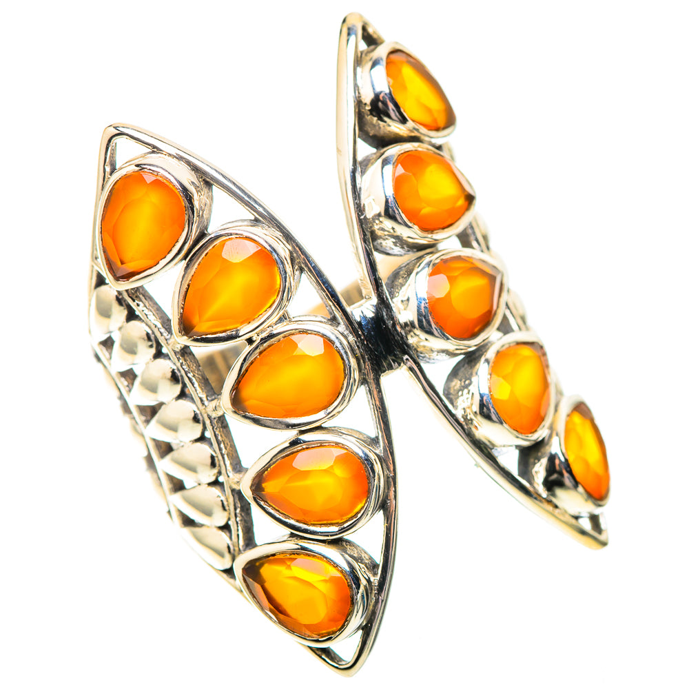 Large Carnelian Ring Size 8.75 (925 Sterling Silver) RING138917