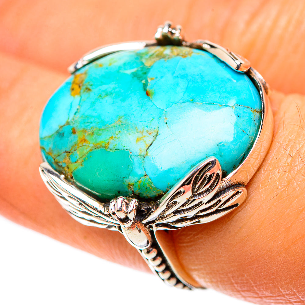 Chrysocolla Ring Size 6.75 (925 Sterling Silver) RING138740