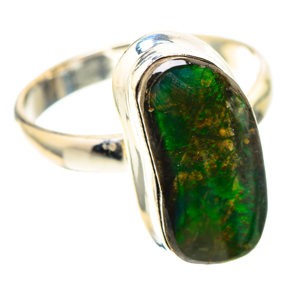 Ammolite Ring Size 9.75 (925 Sterling Silver) RING138873