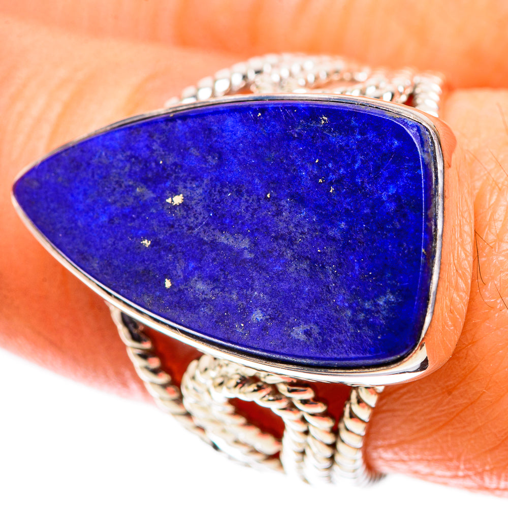 Premium Lapis Lazuli Ring Size 8 (925 Sterling Silver) RING138087