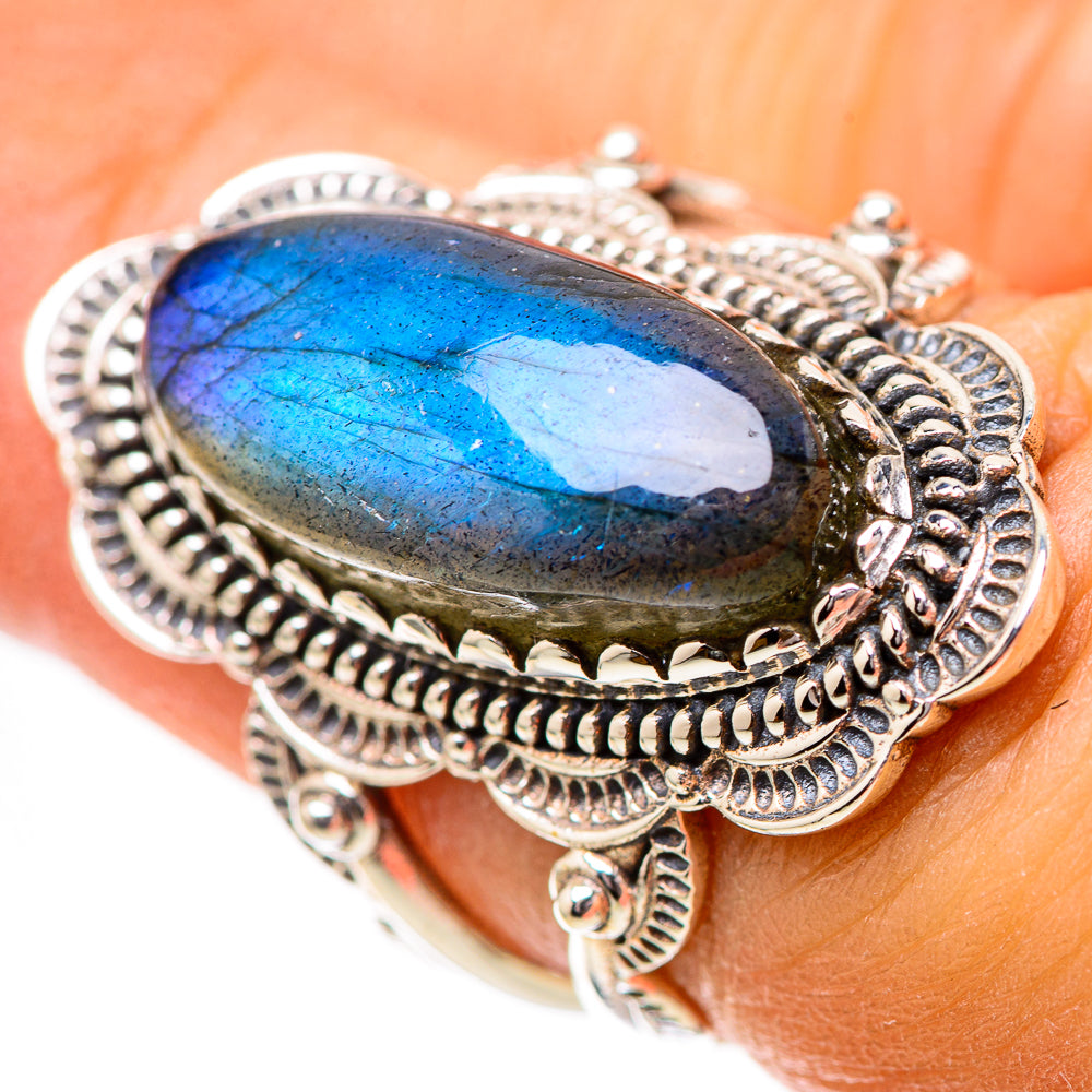 Labradorite Ring Size 6.5 (925 Sterling Silver) RING139154