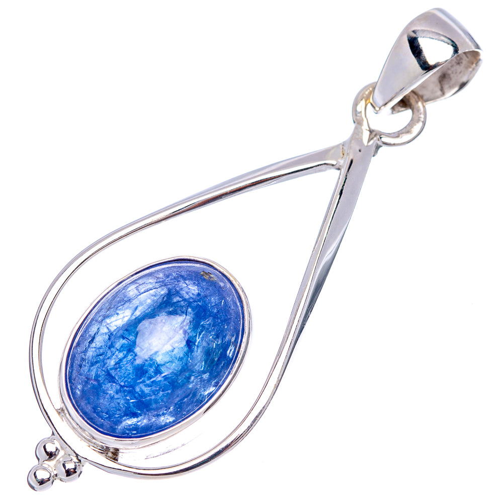 Rare Premium Tanzanite Pendant 2" (.925 Sterling Silver)