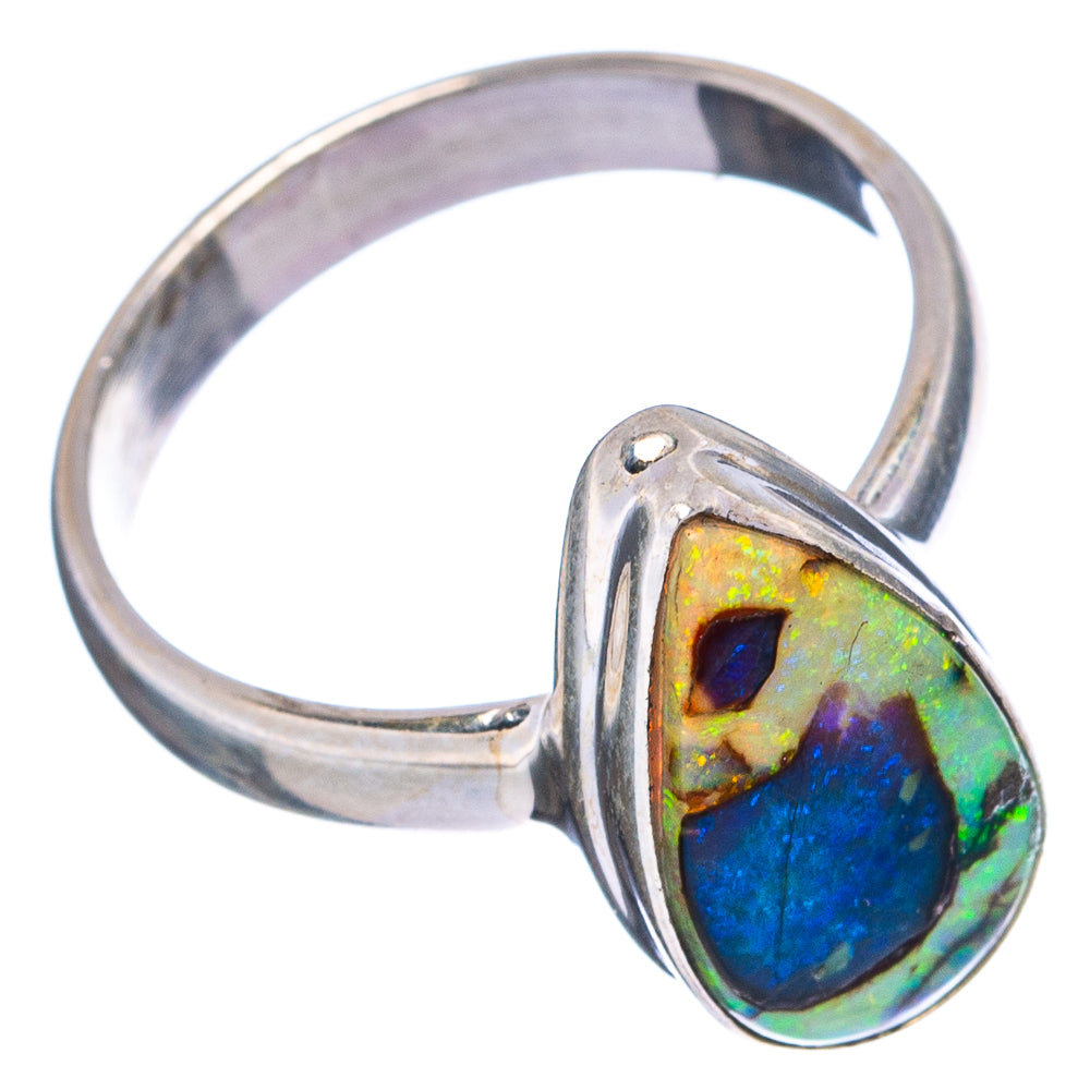 Rare Sterling Opal Ring Size 7 (.925 Sterling Silver)