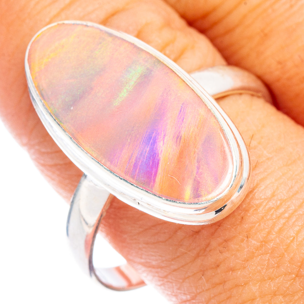 Aura Opal Ring Size 11.75 (925 Sterling Silver) R7448
