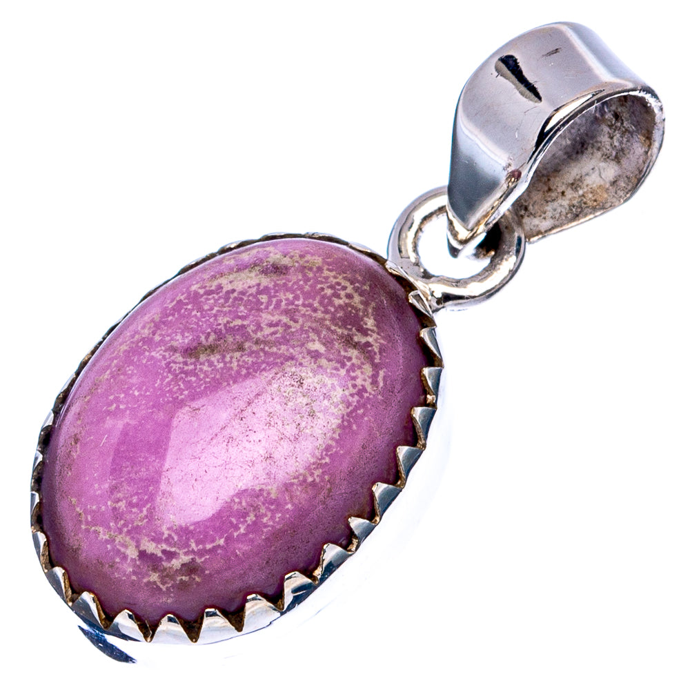 Phosphosiderite Pendant 1 1/8" (.925 Sterling Silver)