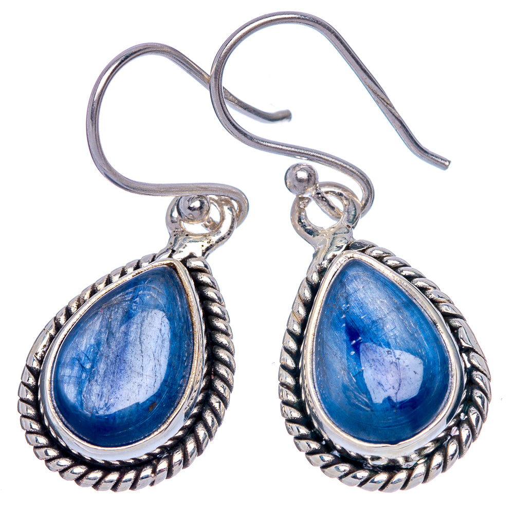 Kyanite Earrings 1 1/4" (925 Sterling Silver) E433340