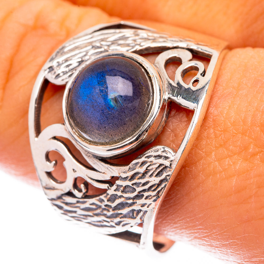 Labradorite Ring Size 11 (925 Sterling Silver) R141567