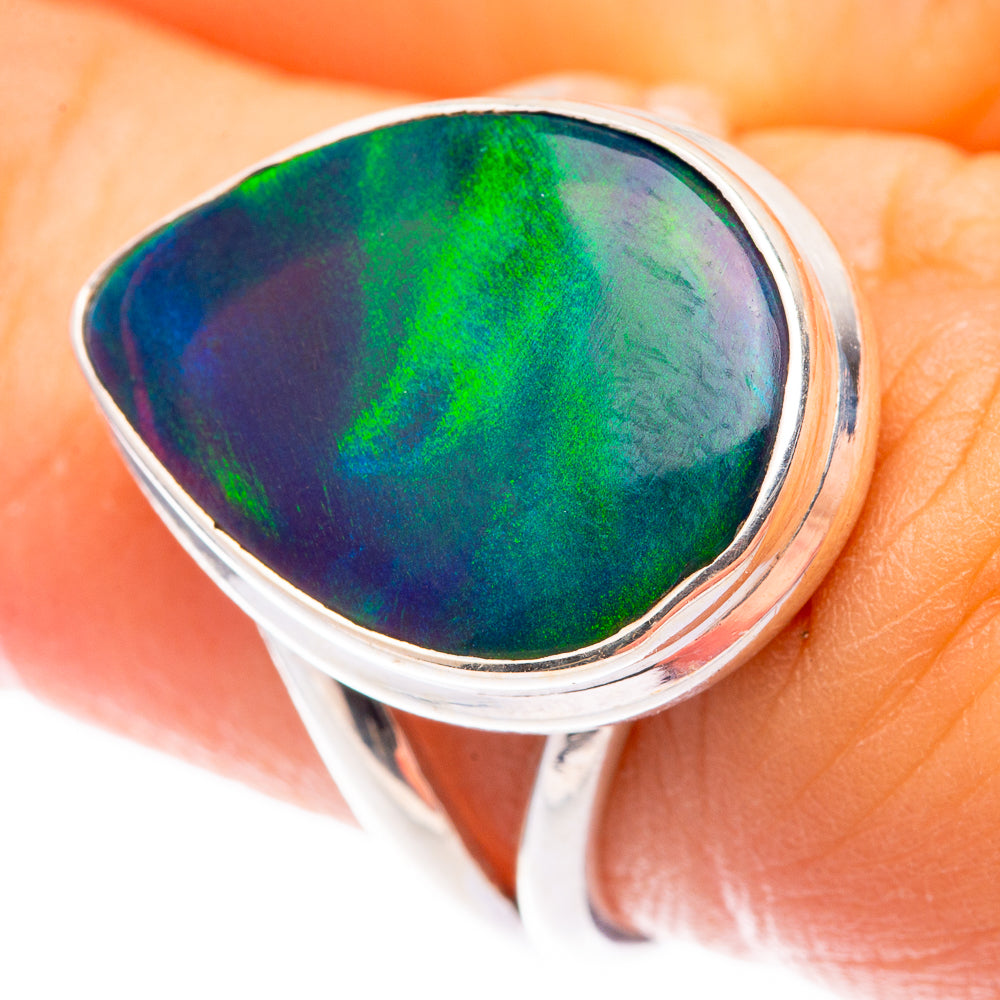 Aura Opal Ring Size 6.25 (925 Sterling Silver) R140926