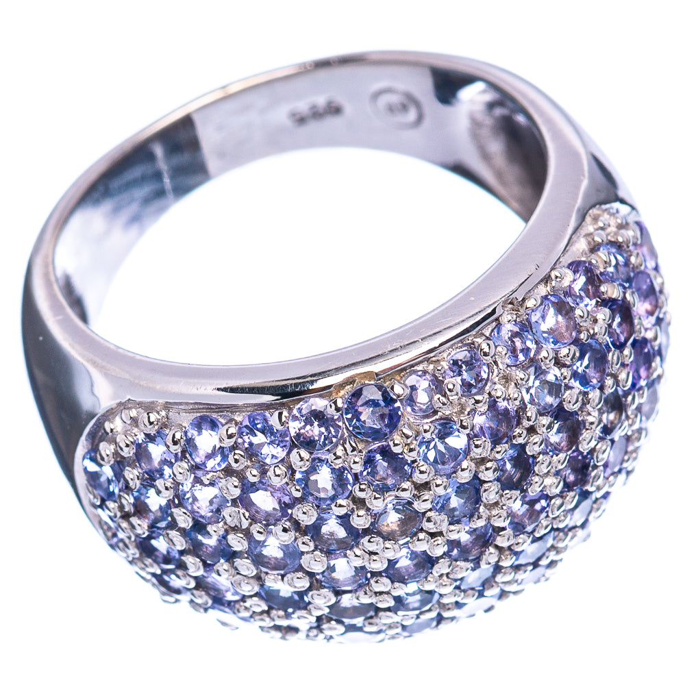 Rare Premium Faceted Tanzanite Ring Size 7.5 (.925 Sterling Silver)