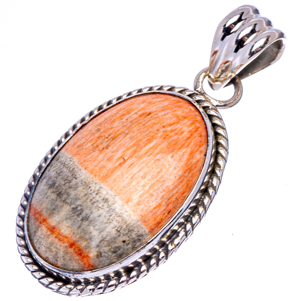 Celestobarite  Pendant 1 5/8" (.925 Sterling Silver)