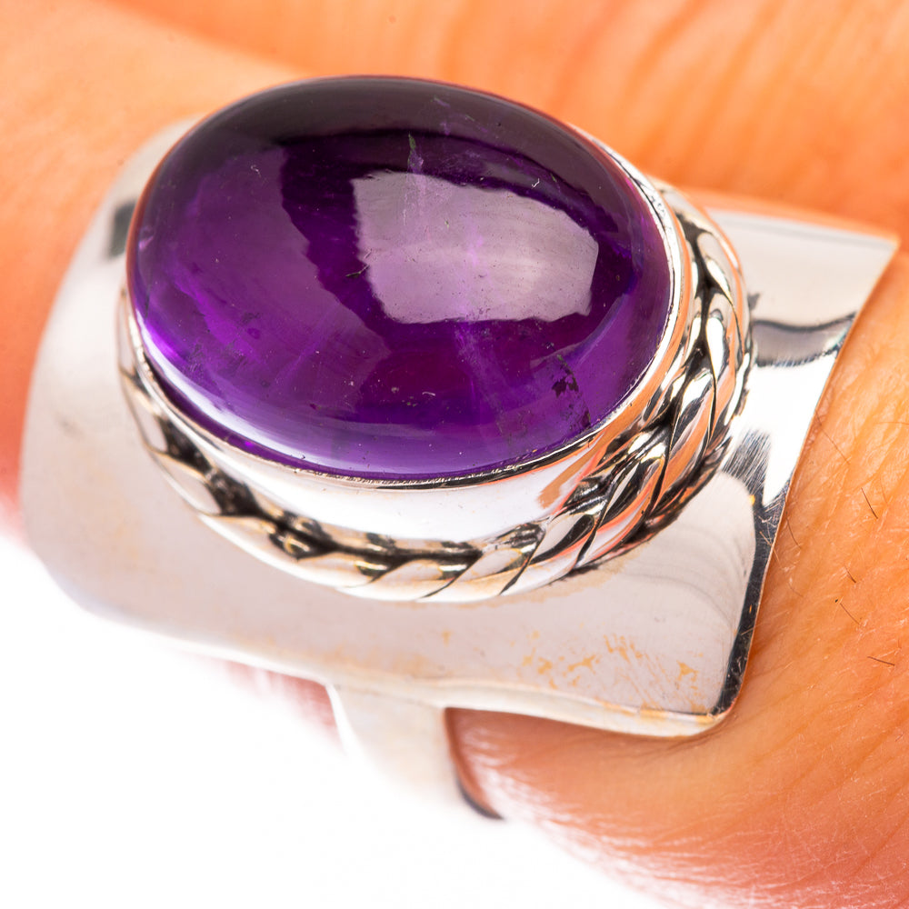Amethyst Ring Size 7.75 (925 Sterling Silver) R140764