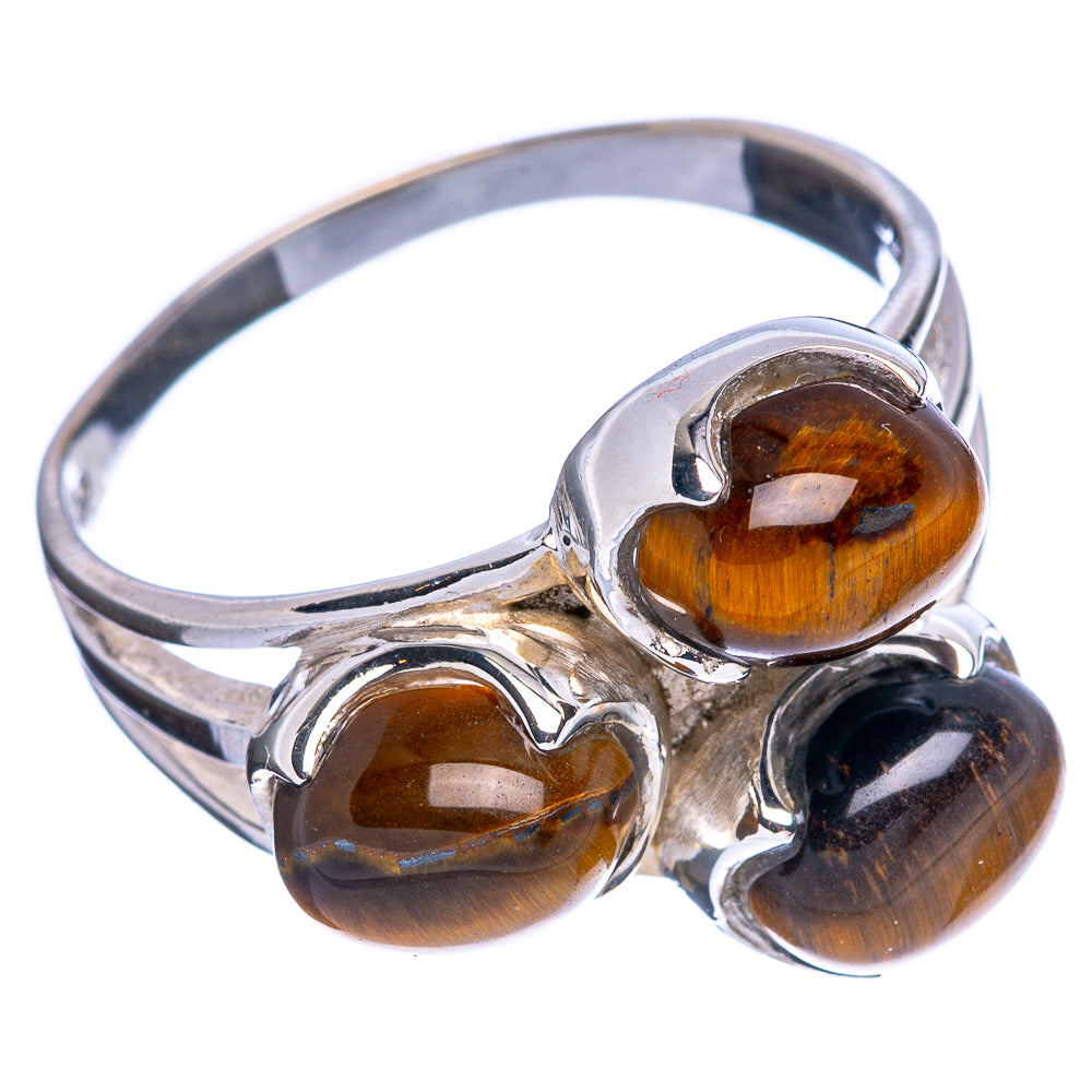 Tiger Eye Ring Size 8.75 (925 Sterling Silver) R146409