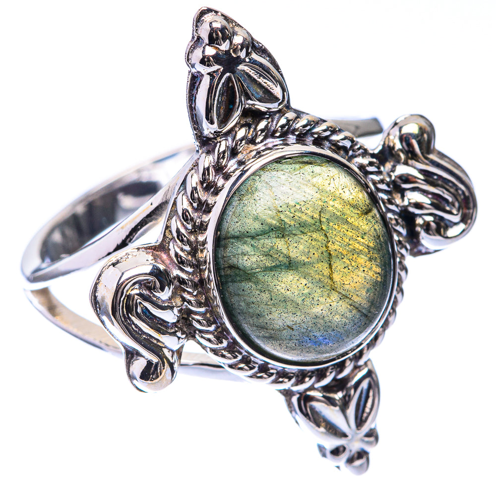 Premium Labradorite Ring Size 9 (925 Sterling Silver) R141855