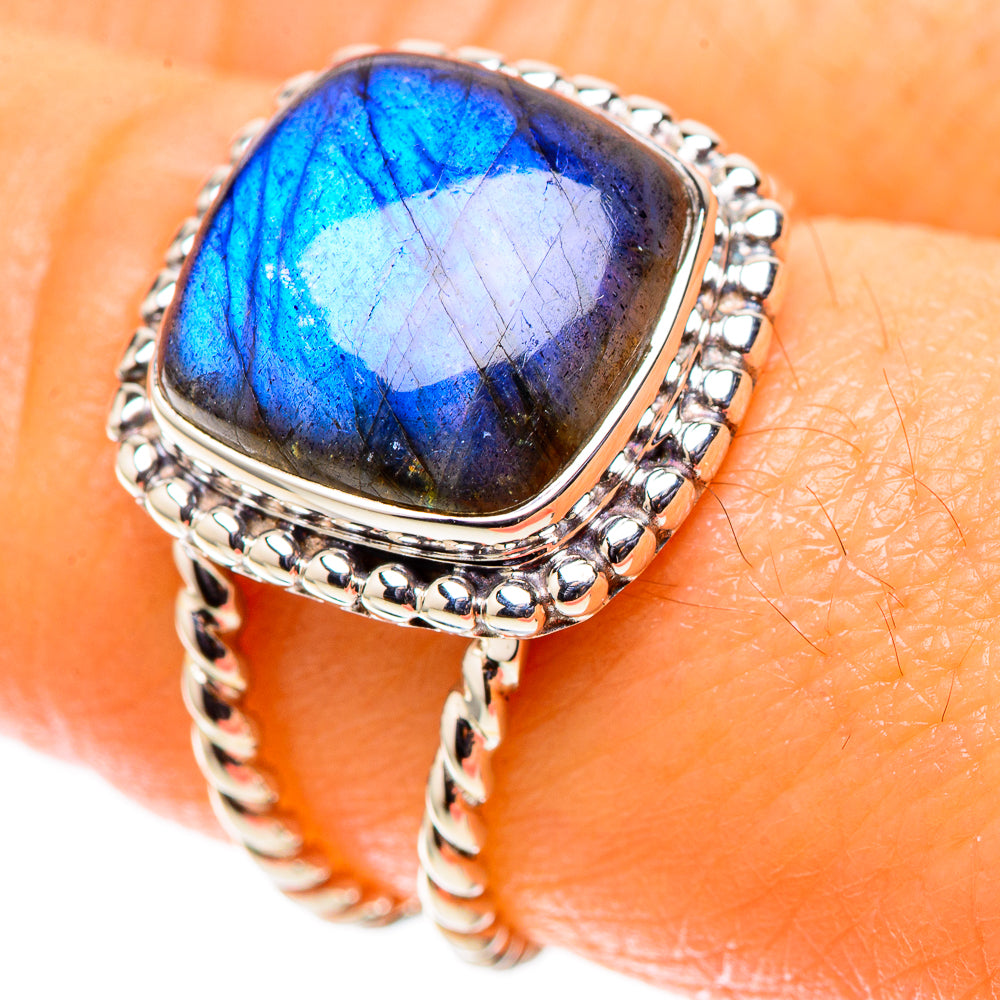 Premium Labradorite Ring Size 7.25 (925 Sterling Silver) RING138069