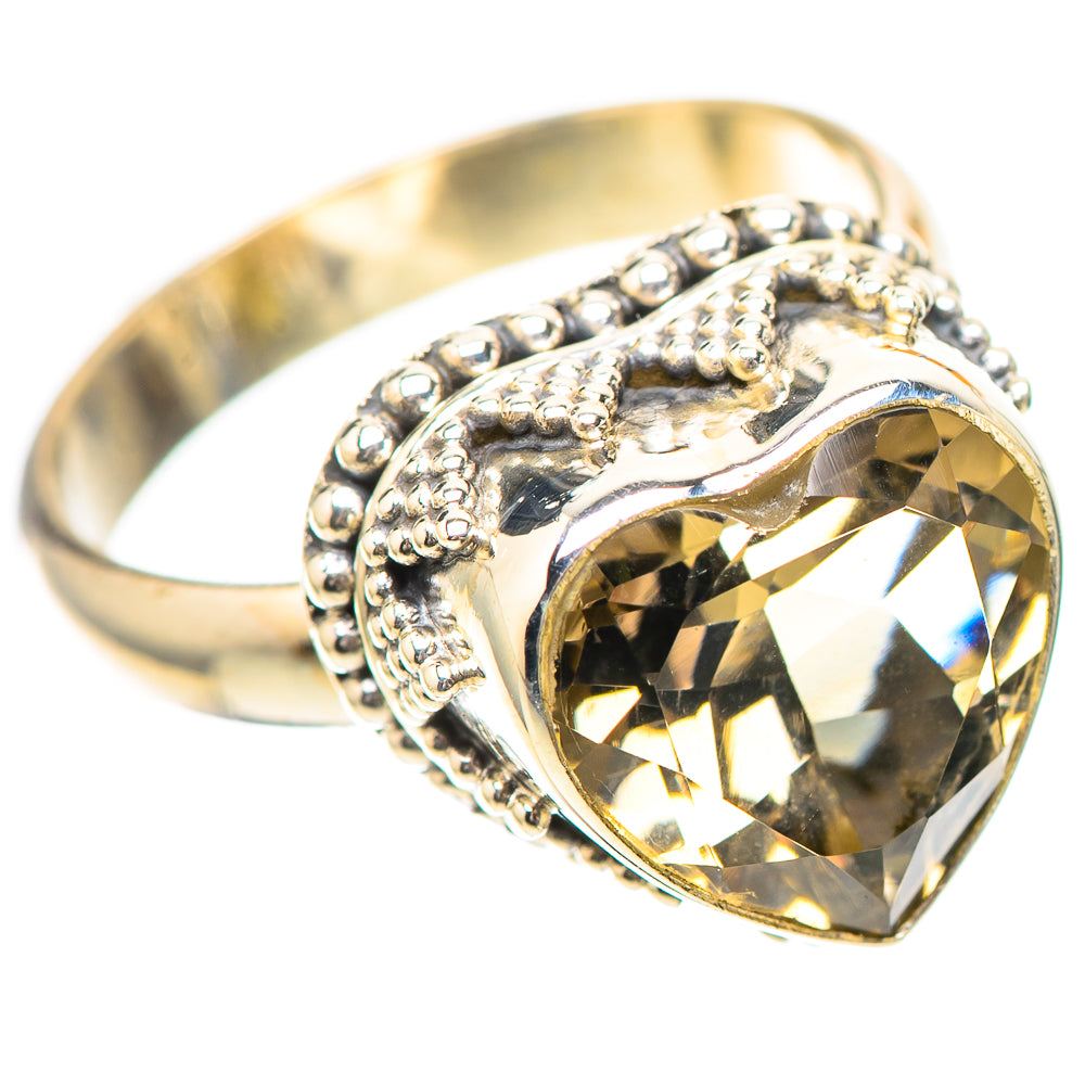 Smoky Quartz Ring Size 7.25 (925 Sterling Silver) RING139050