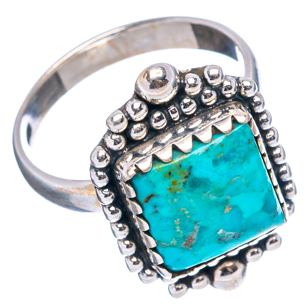 Mohave Turquoise Ring Size 7 (.925 Sterling Silver)