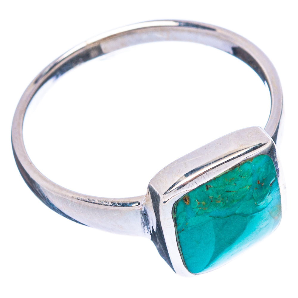 Rare Arizona Turquoise Ring Size 8 (925 Sterling Silver) R4900