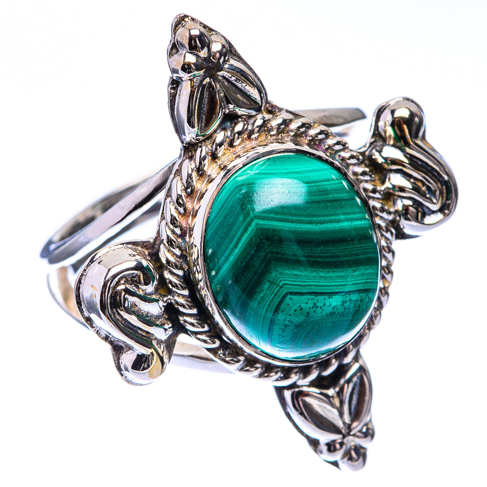 Premium Malachite Ring Size 7.5 (925 Sterling Silver) R141839