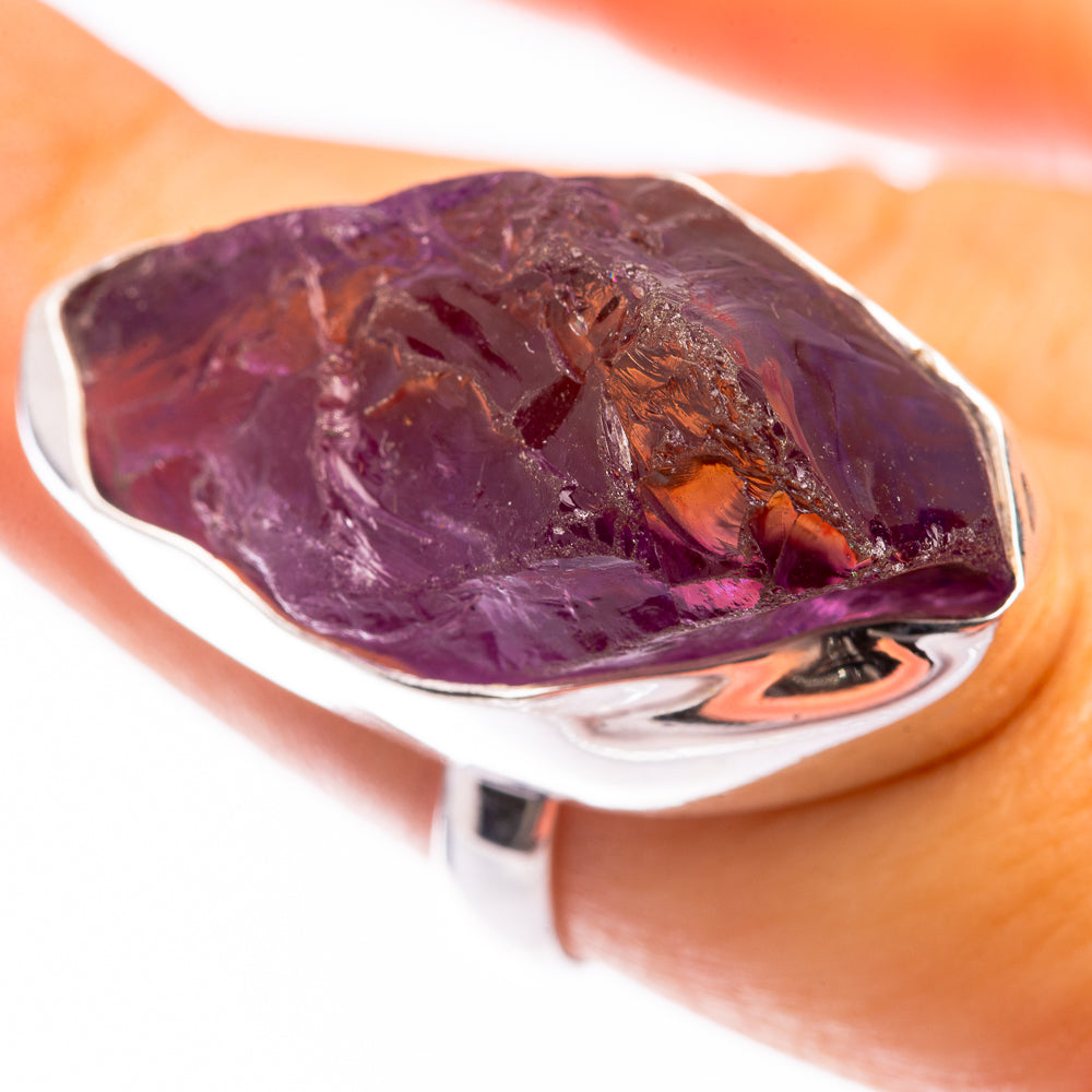 Large Raw Ametrine Ring Size 8 (925 Sterling Silver) R141463