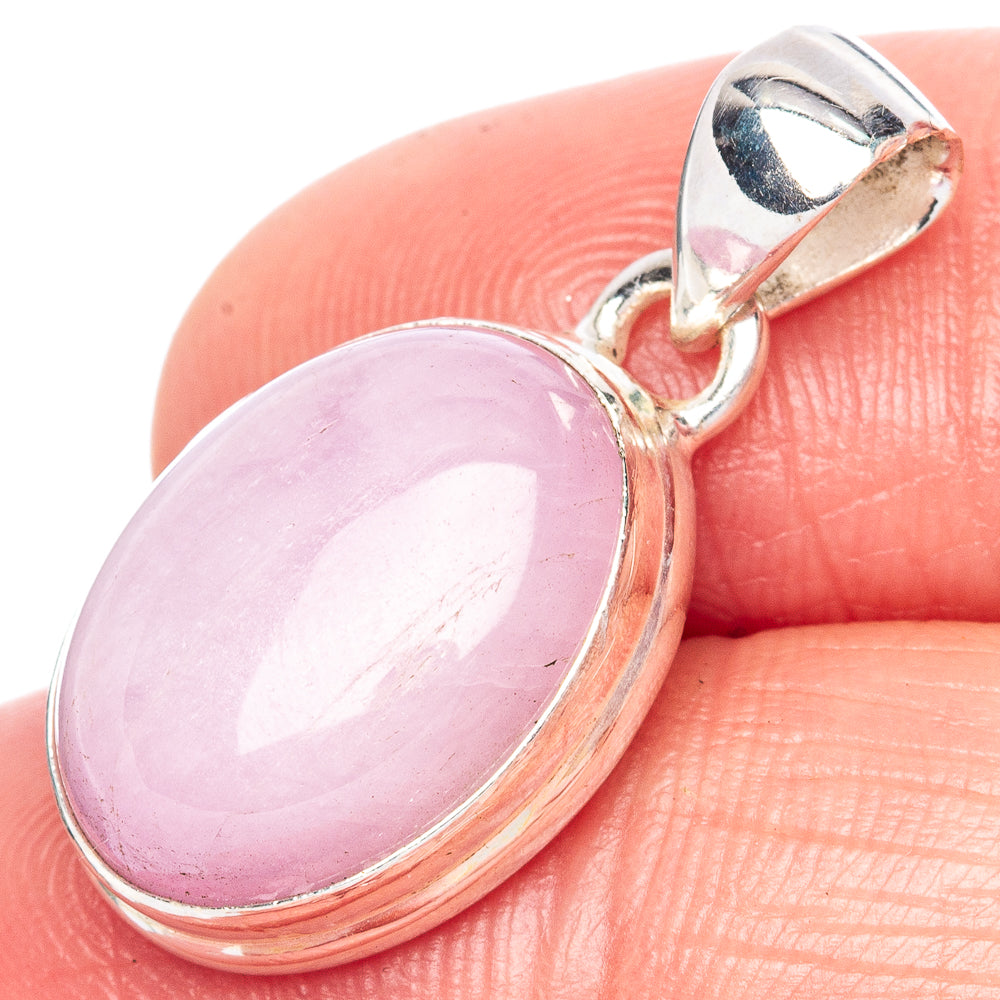 Rare Kunzite Pendant 1" (925 Sterling Silver) P41779