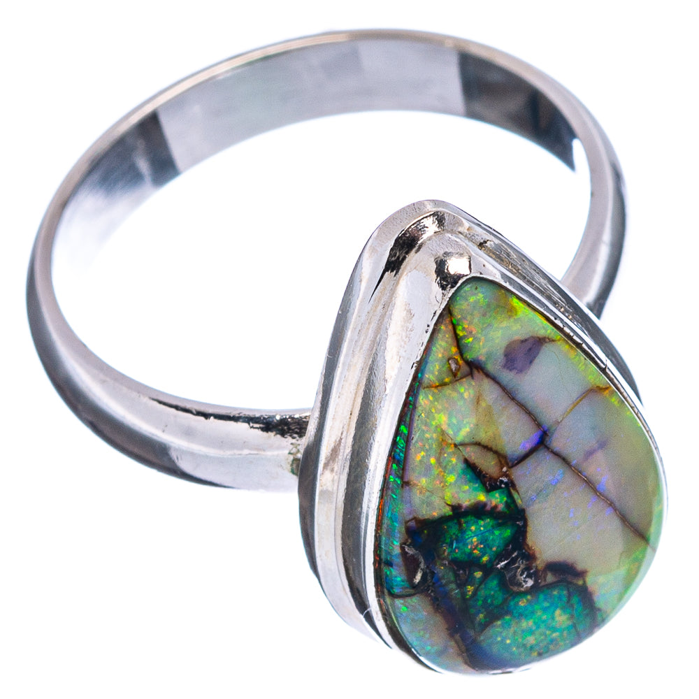 Rare Sterling Opal Ring Size 7 (.925 Sterling Silver)