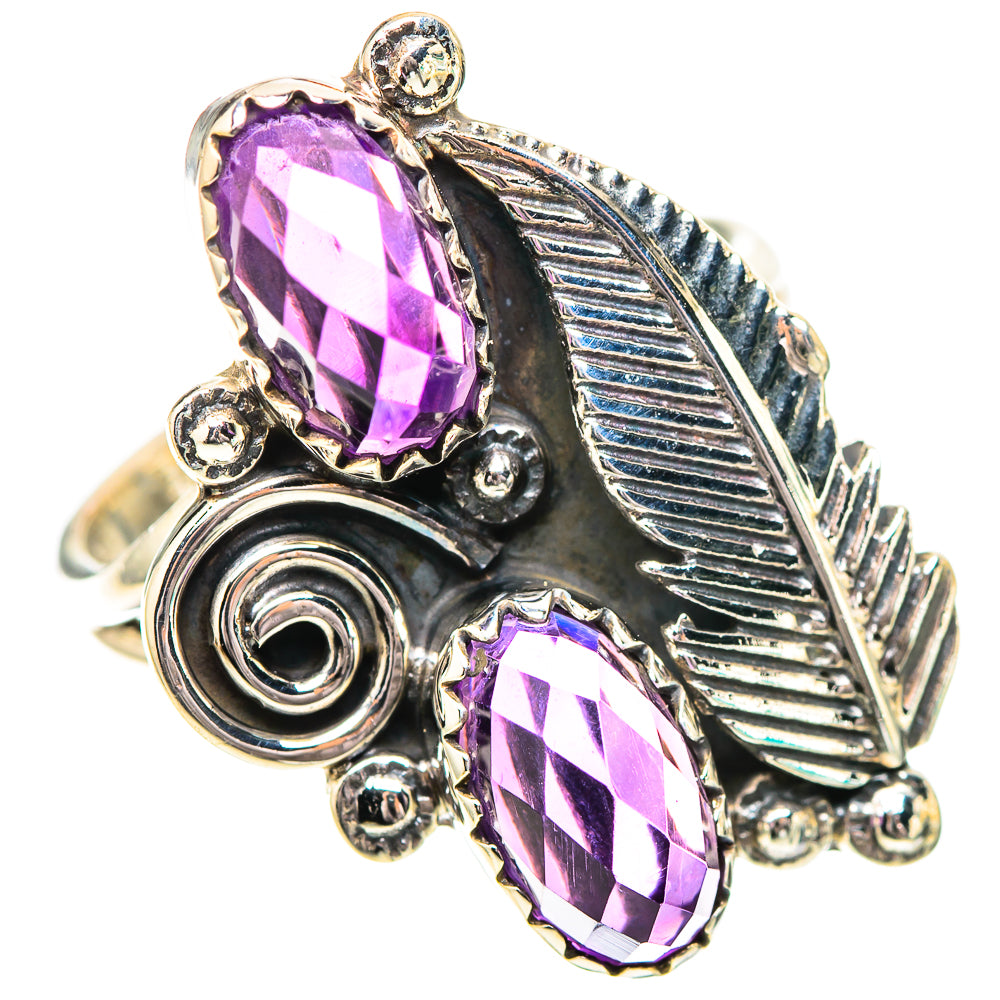 Amethyst Ring Size 7.5 (925 Sterling Silver) RING139168