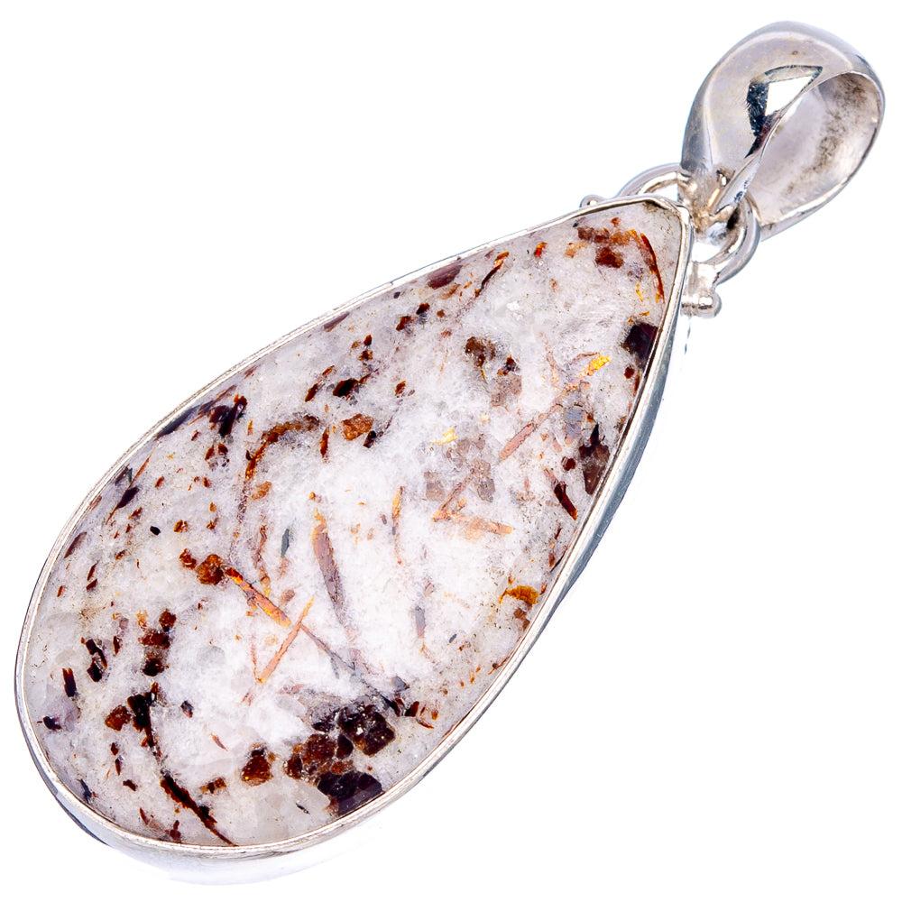 Astrophyllite Pendant 1 3/4" (.925 Sterling Silver)
