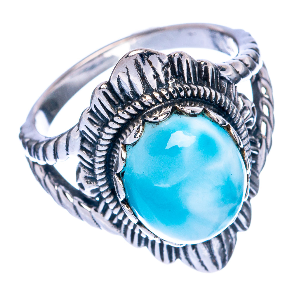Larimar Ring Size 6 (925 Sterling Silver) R144414