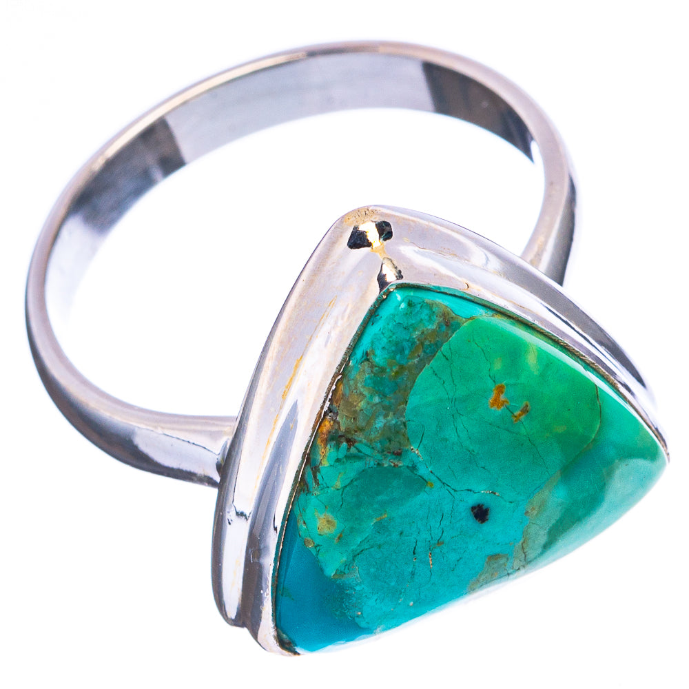 Mohave Turquoise Ring Size 8 (.925 Sterling Silver)