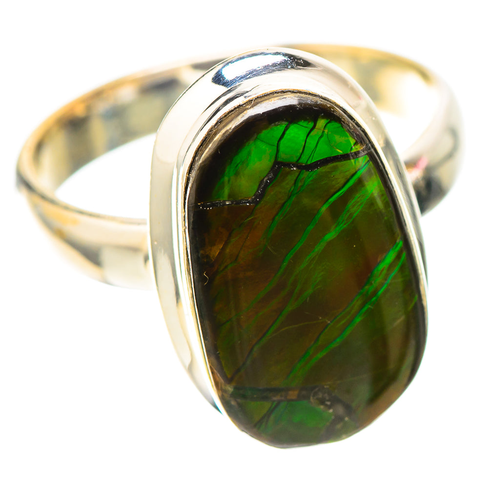 Ammolite Ring Size 8 (925 Sterling Silver) RING138861