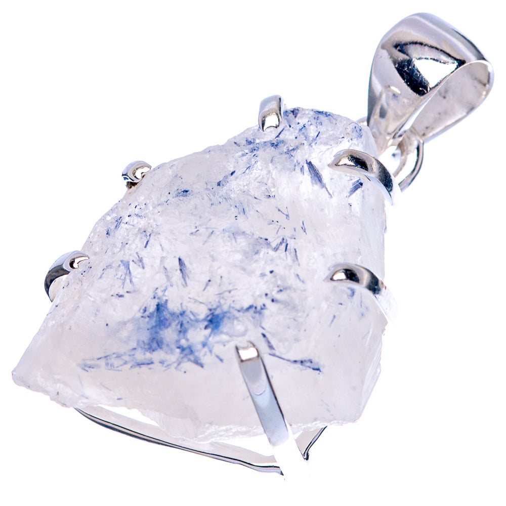 Rare Dumortierite Pendant 1 3/8" (925 Sterling Silver) P41544