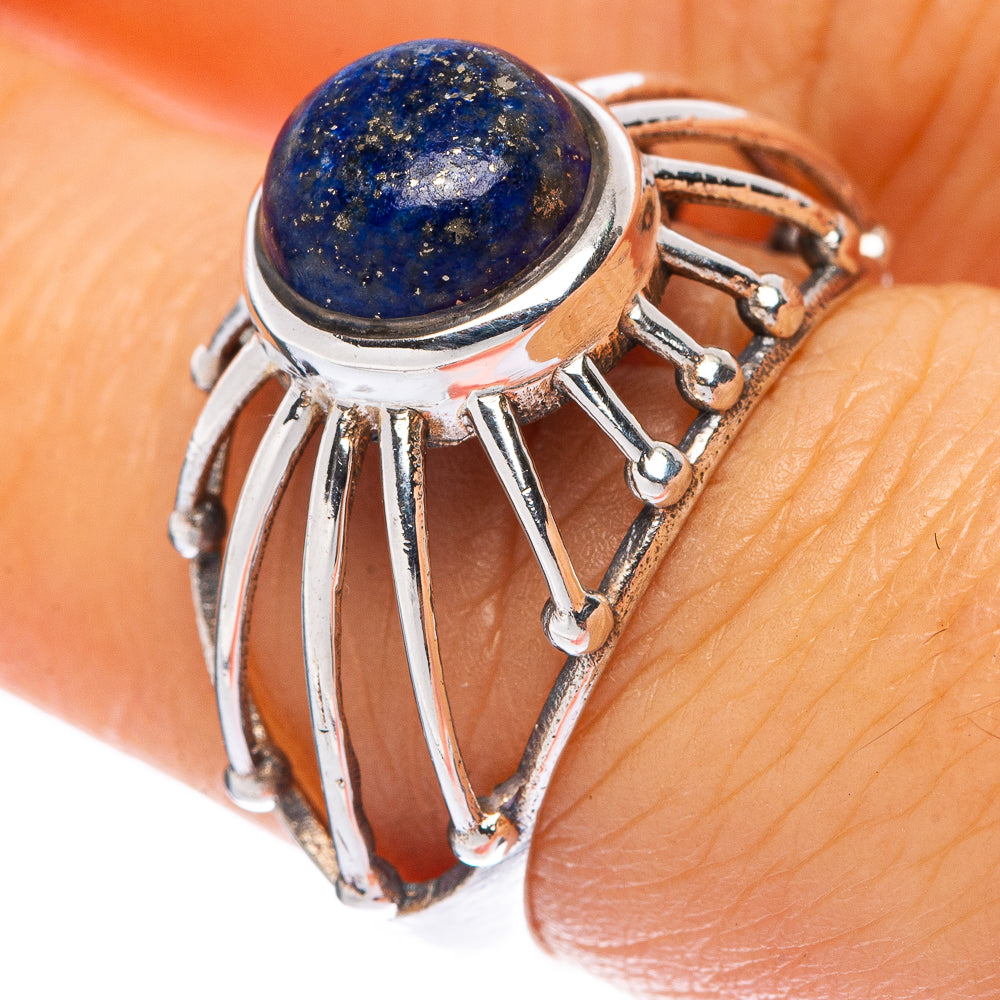 Lapis Lazuli Ring Size 7 (925 Sterling Silver) R146208