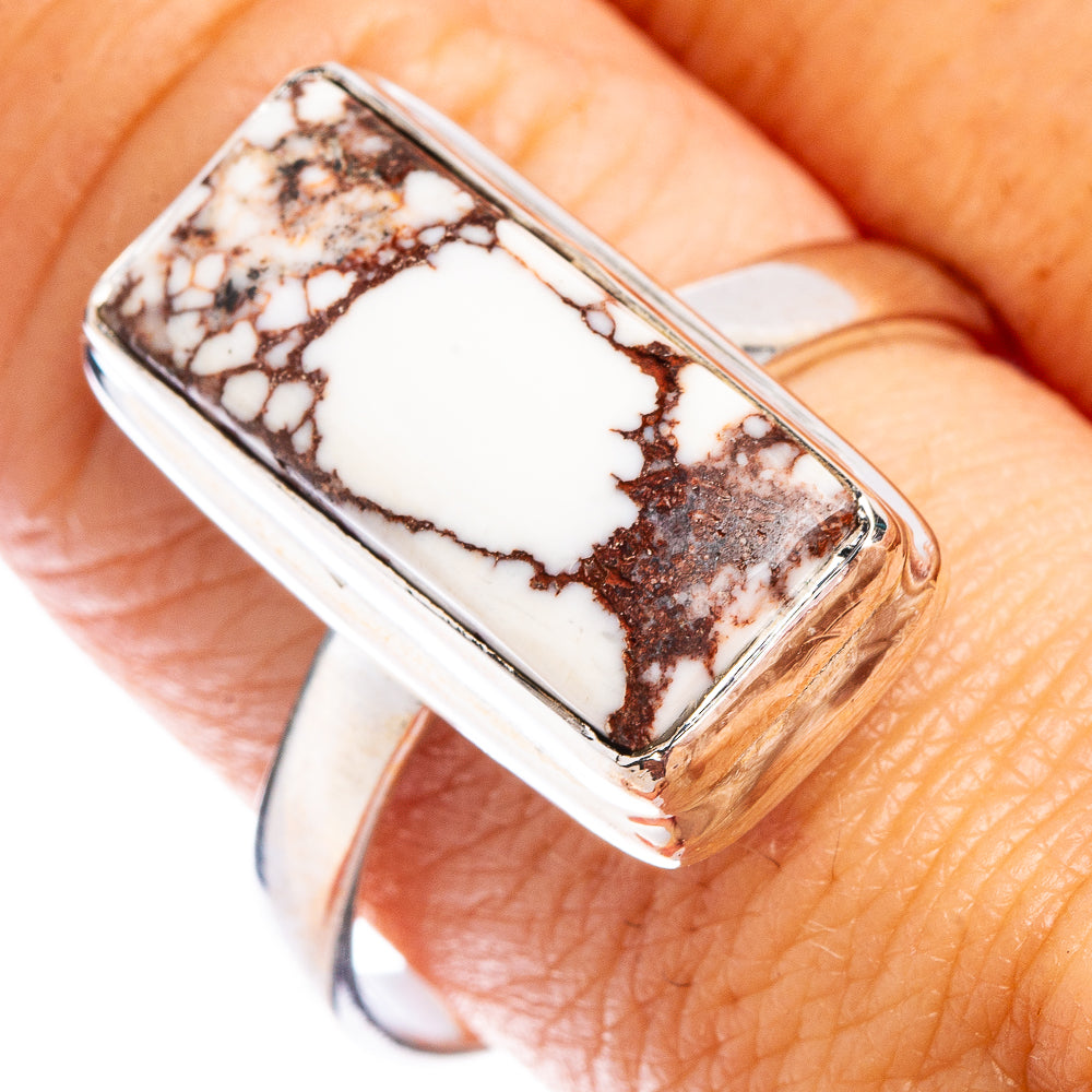 Wild Horse Jasper Ring Size 10 (.925 Sterling Silver)