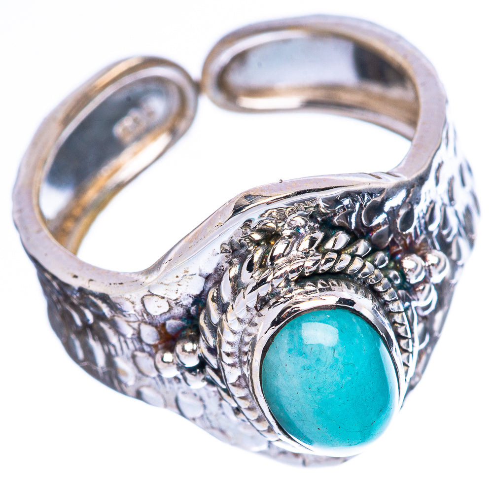 Amazonite Ring Size 7 (925 Sterling Silver) R3767