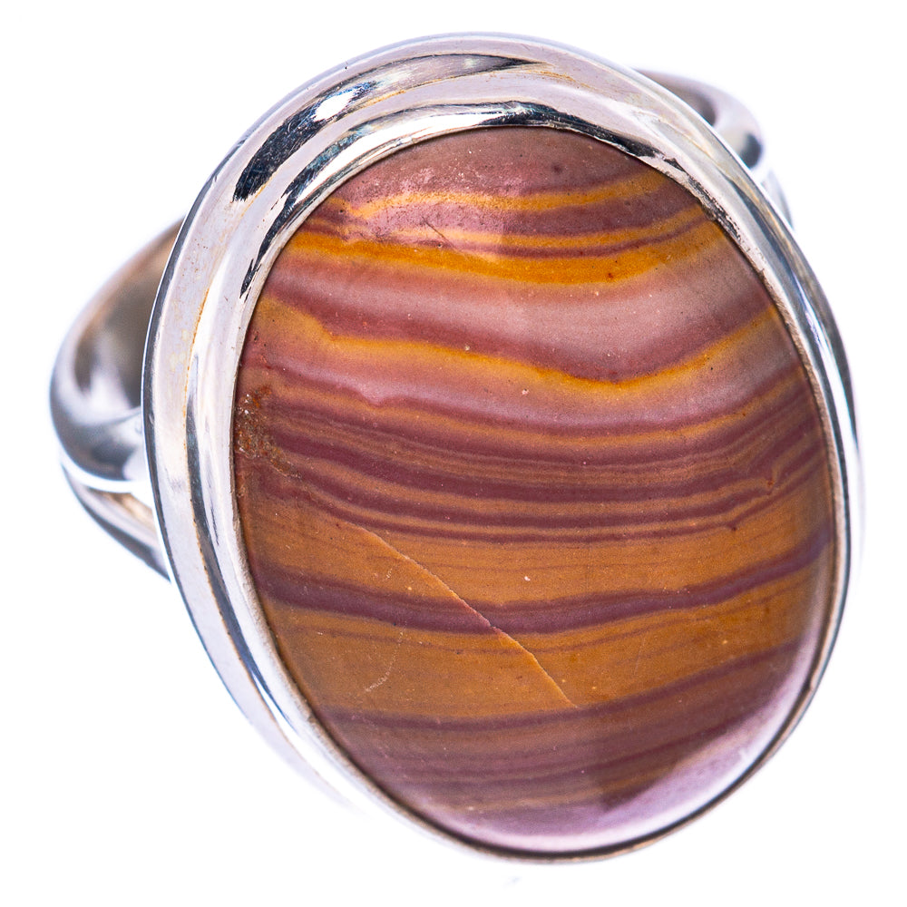 Rainbow Hickoryite Ring Size 6.25 (925 Sterling Silver) R1648