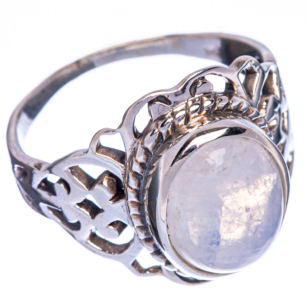Rainbow Moonstone Ring Size 9.75 (925 Sterling Silver) R147249