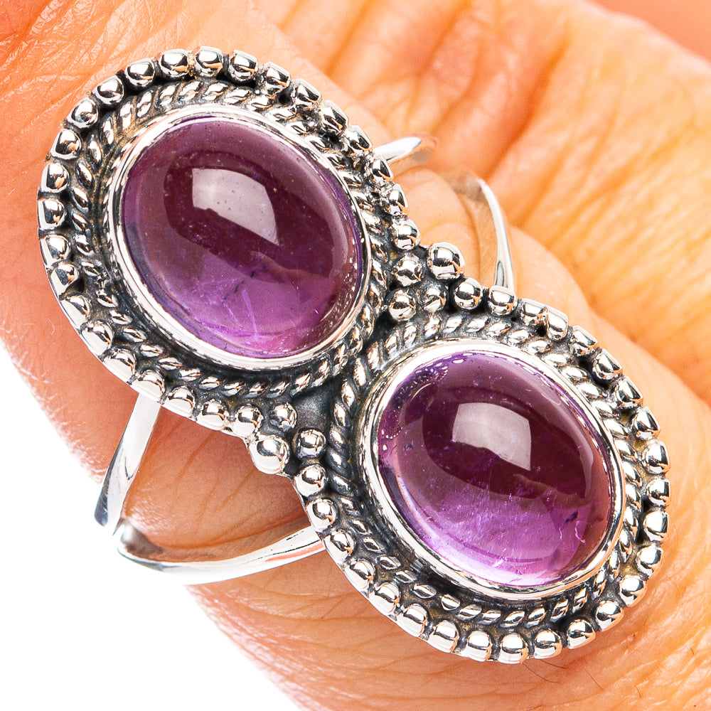 Premium Amethyst Ring Size 7 (925 Sterling Silver) R8150