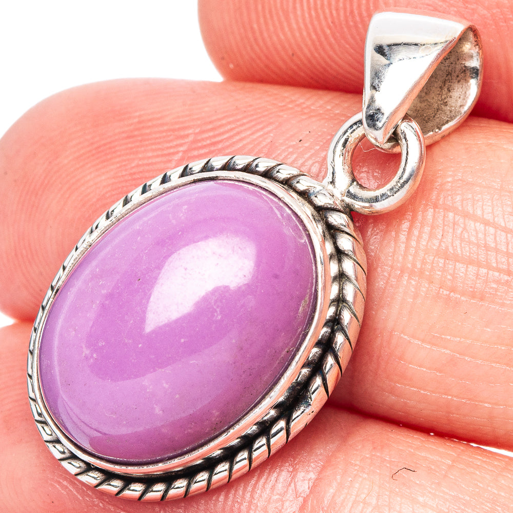 Phosphosiderite Pendant 1 1/4" (925 Sterling Silver) P42428