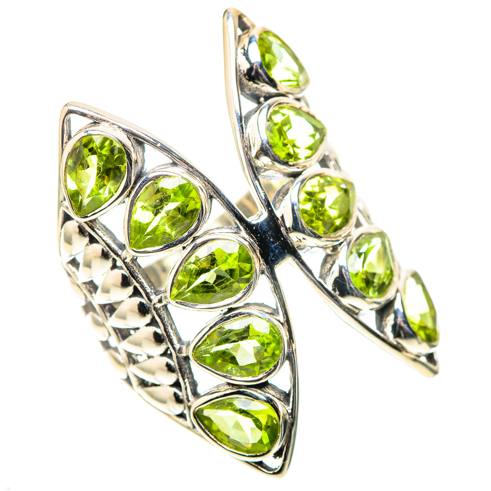 Large Peridot Ring Size 9 (925 Sterling Silver) RING138654