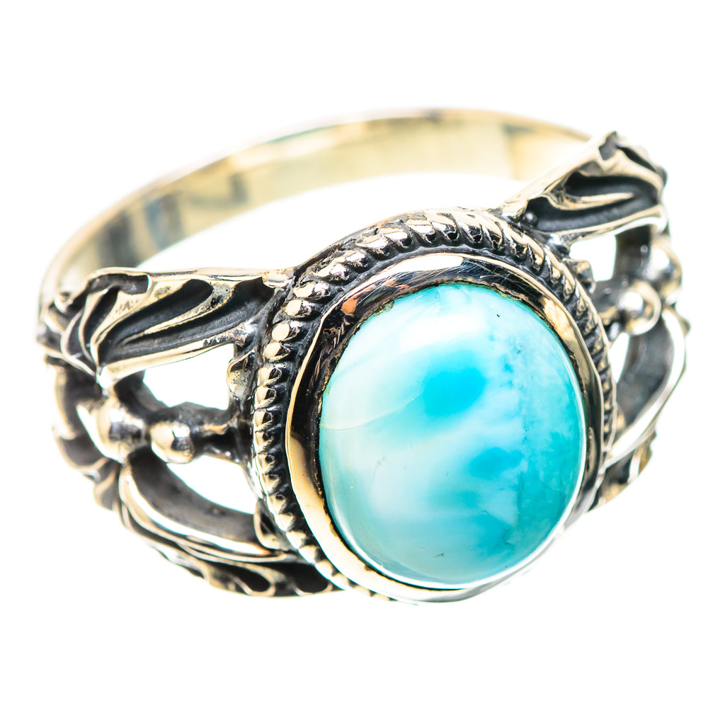 Larimar Ring Size 9.25 (925 Sterling Silver) RING138560