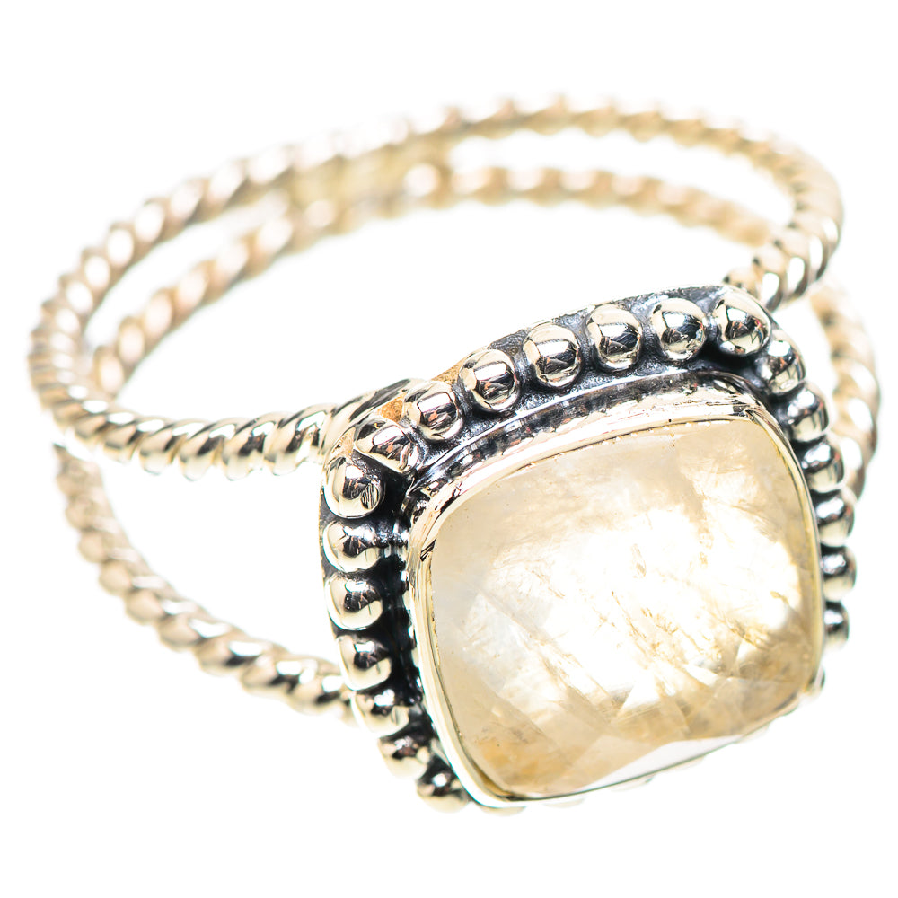 Premium Rainbow Moonstone Ring Size 9 (925 Sterling Silver) RING138236