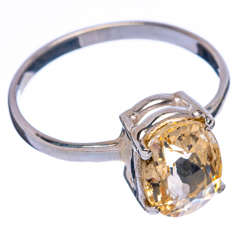 Yellow Beryl Ring Size 8 (925 Sterling Silver) R146689