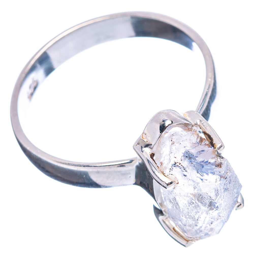 Dumortierite Quartz Ring Size 8 (.925 Sterling Silver)