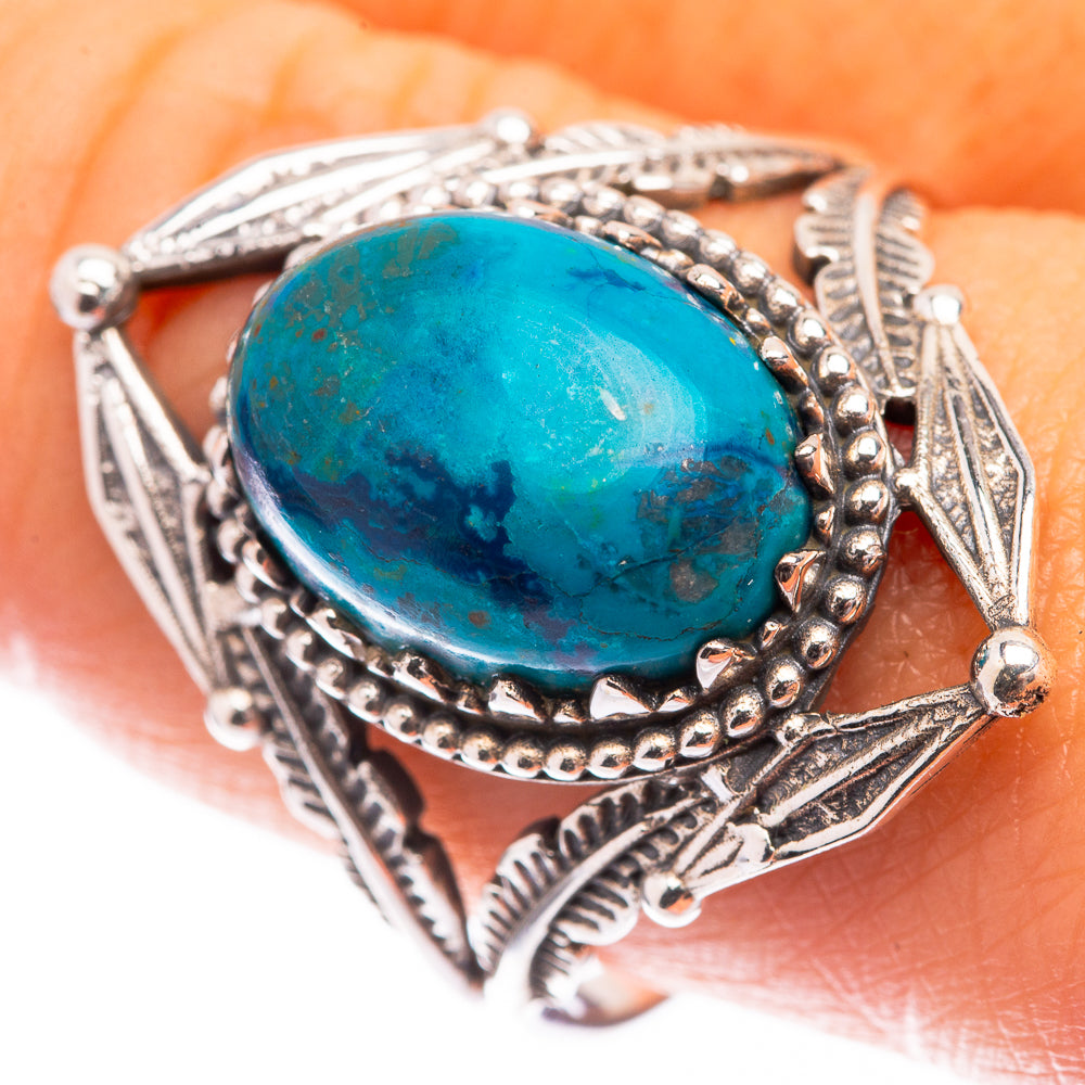 Chrysocolla Ring Size 10.25 (925 Sterling Silver) R141341