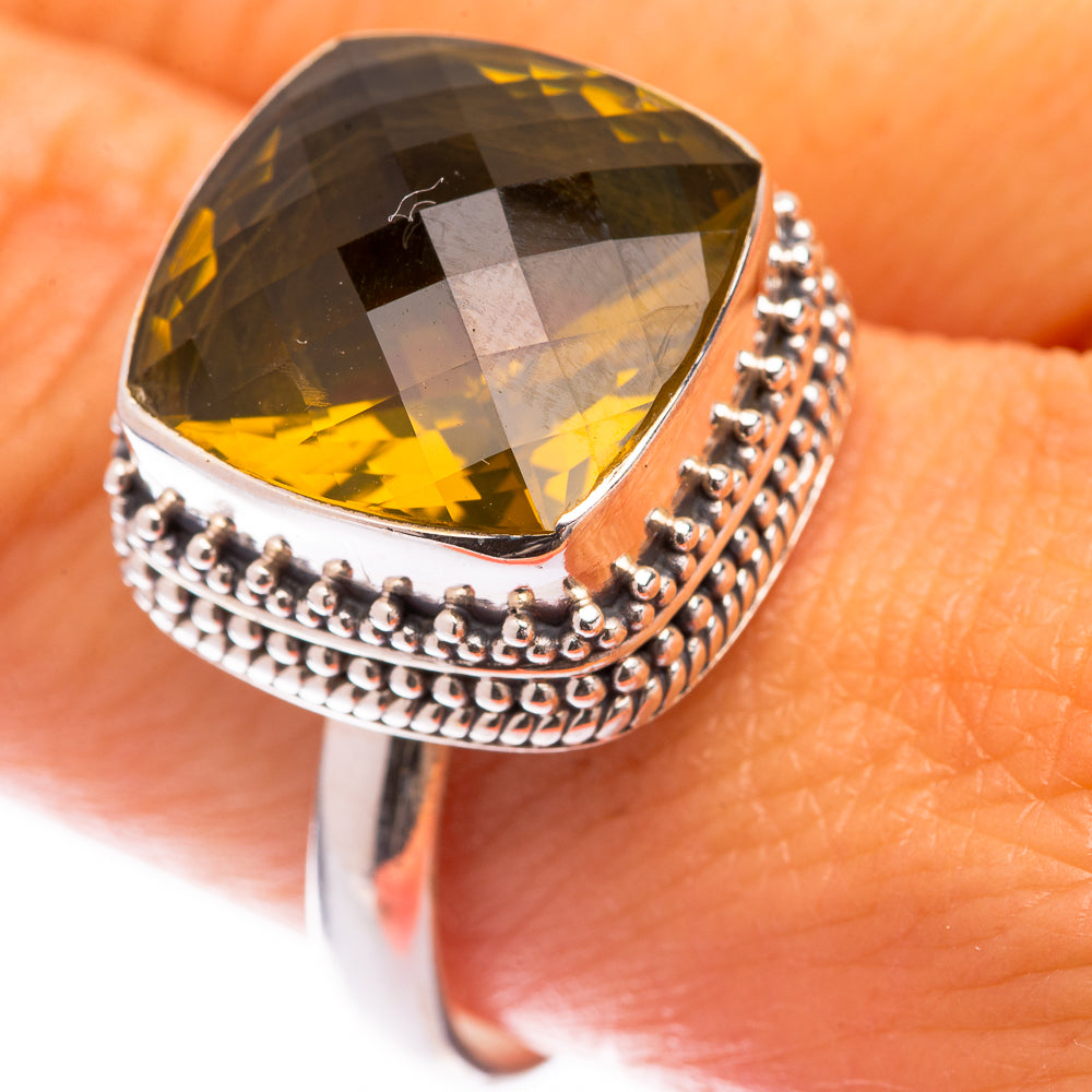 Smoky Quartz Ring Size 10 (925 Sterling Silver) R140706