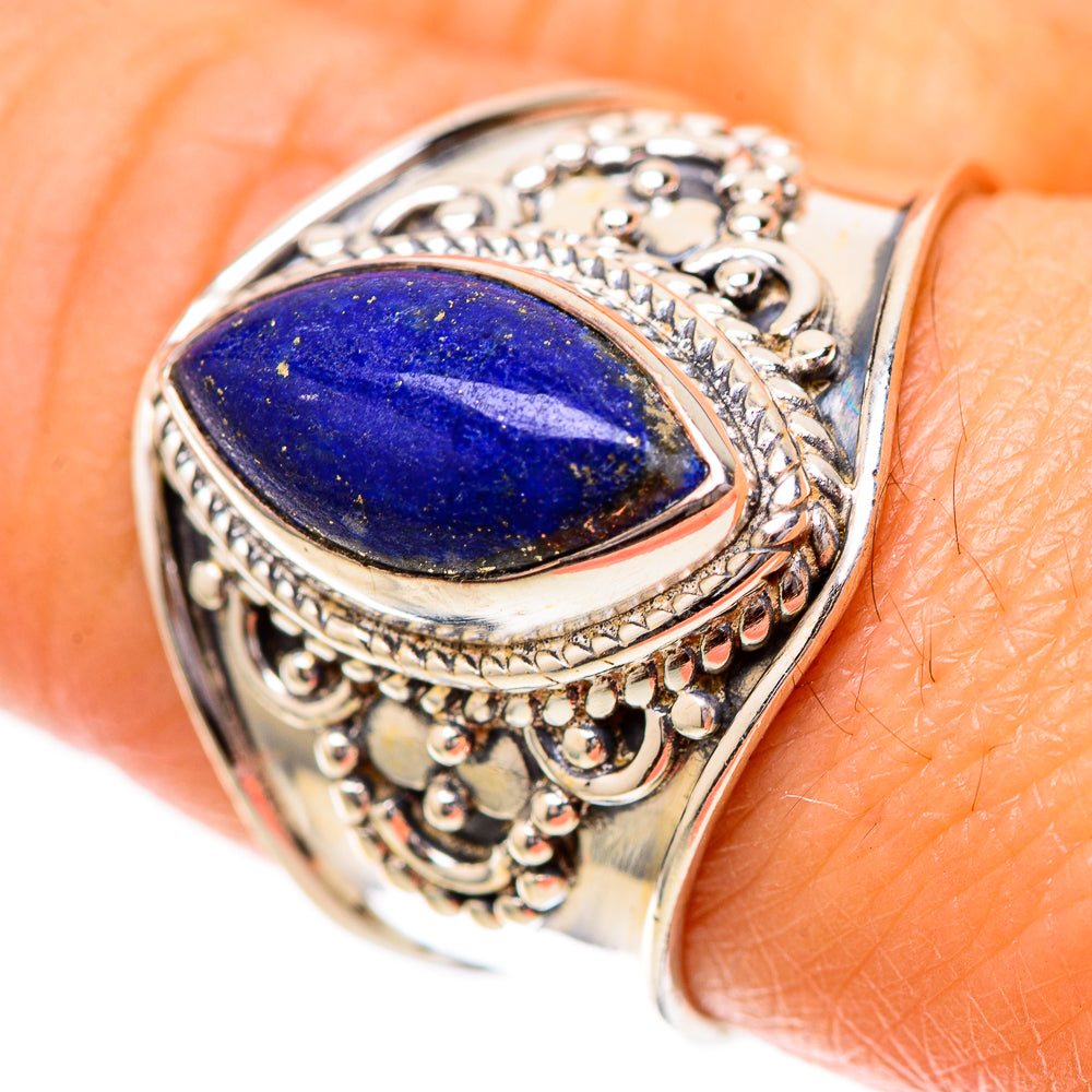 Lapis Lazuli Ring Size 8.25 (925 Sterling Silver) RING139779