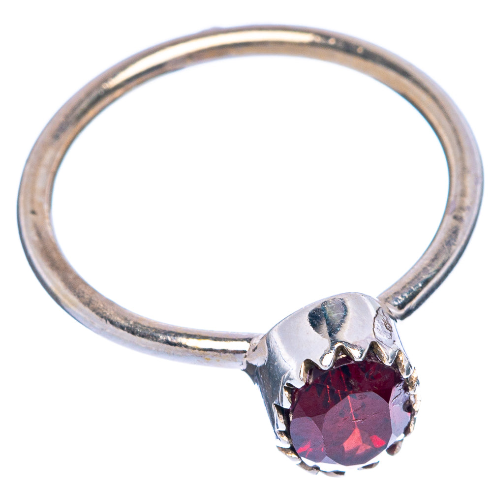 Garnet Dainty Ring Size 5 (925 Sterling Silver) R145399
