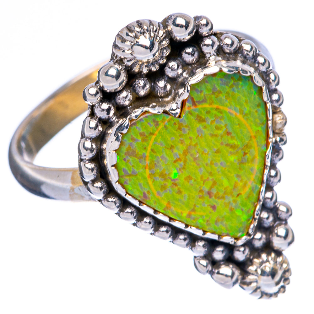 Synthetic Opal Ring Size 8.75 (925 Sterling Silver) R146203